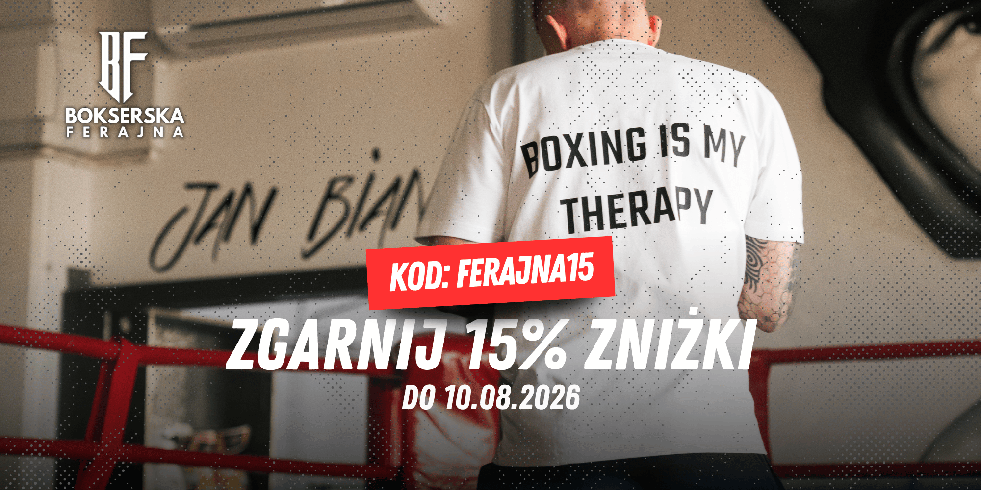 Zniżka 15% z kodem FERAJNA15